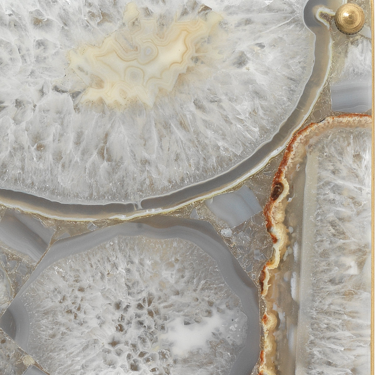 Adeline Alabaster Wall Lamp – Natural Onyx Stone & Hand-Polished Brass Wall Sconce