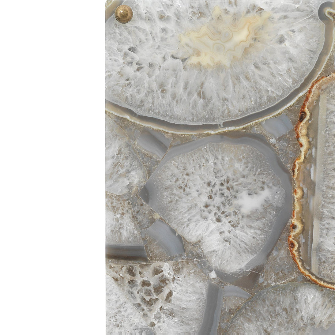 Adeline Alabaster Wall Lamp – Natural Onyx Stone & Hand-Polished Brass Wall Sconce