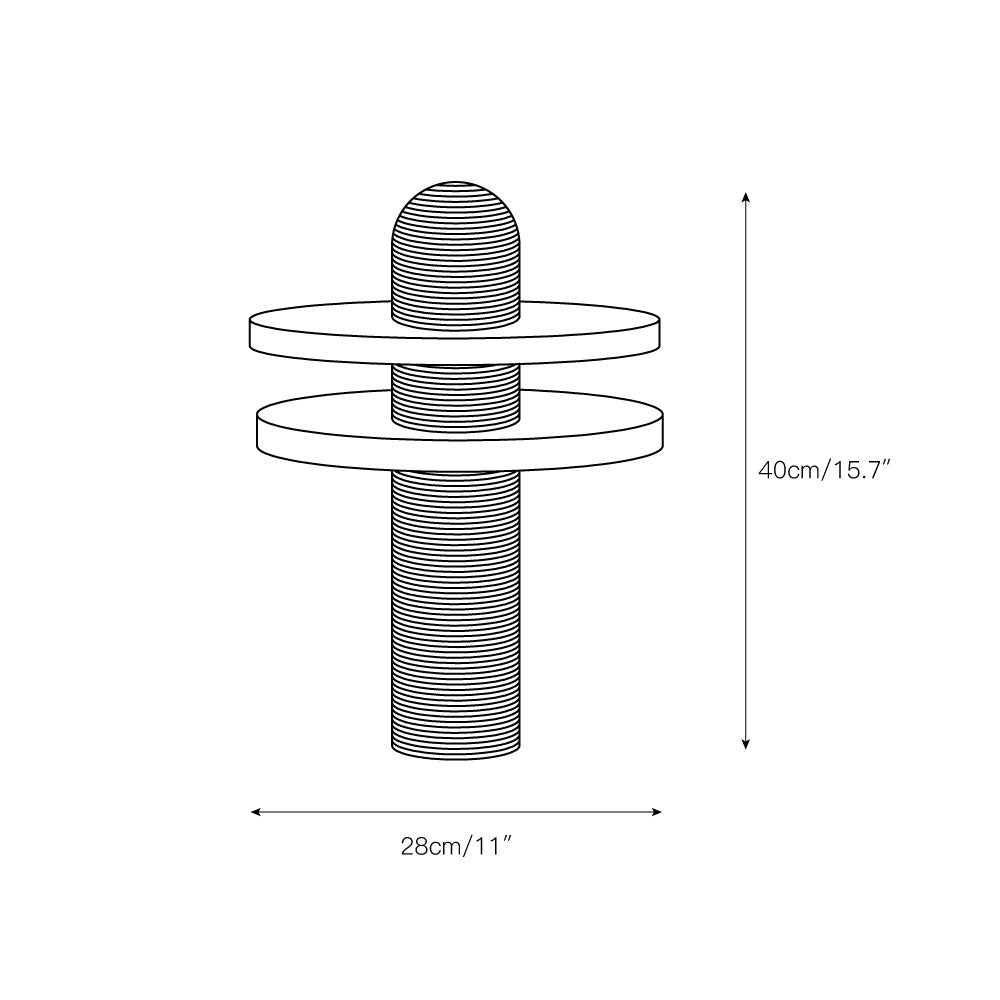 Alabaster Comet Table Lamp – Translucent Stone Planes & Fluted Brass Modern LED Light