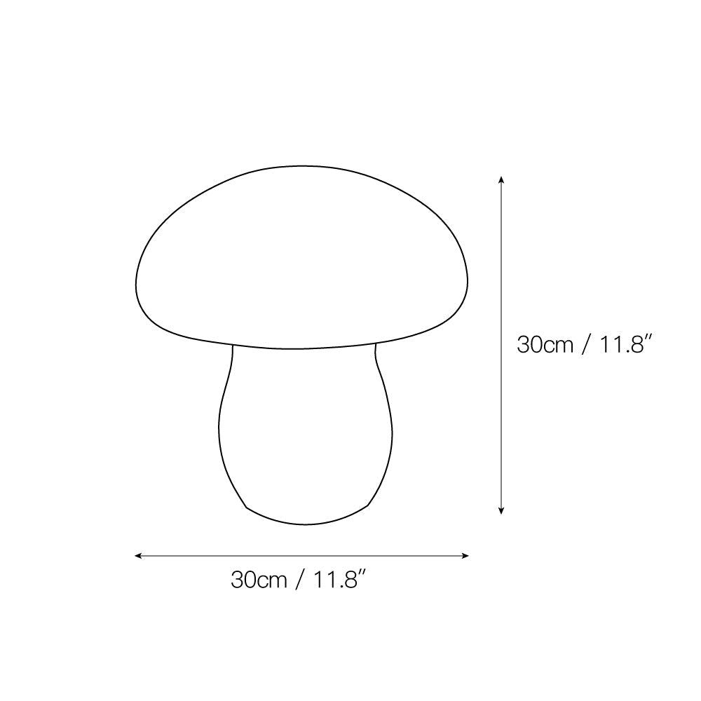 Alabaster Mushroom Table Lamp – Imported Spanish Natural Stone Modern Accent Light