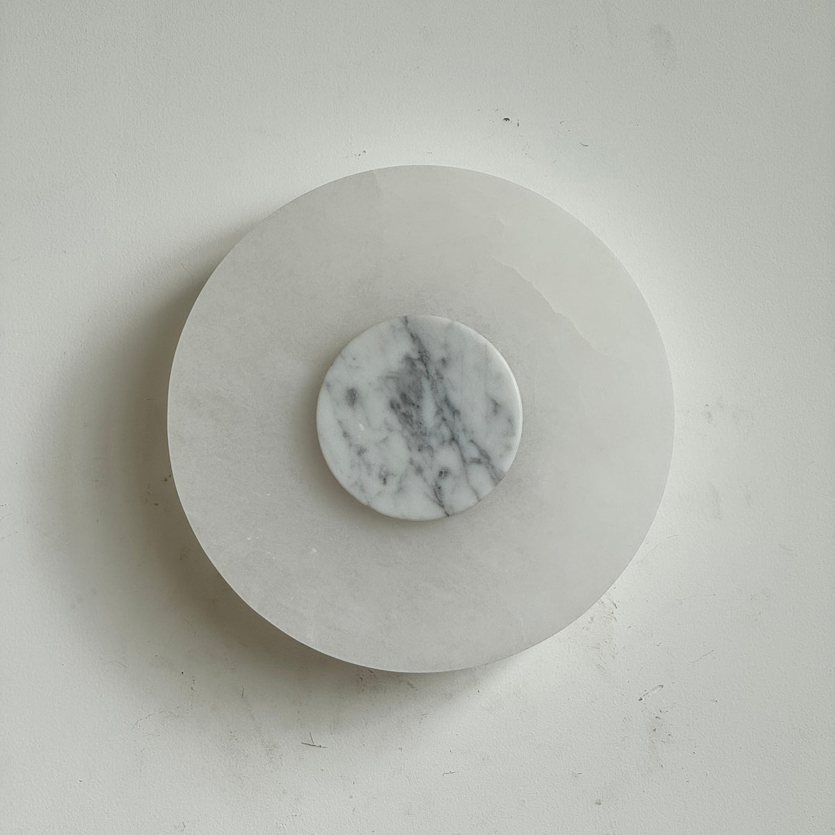 Alba Alabaster Wall Lamp – Natural Alabaster & Stone Modern LED Wall Sconce