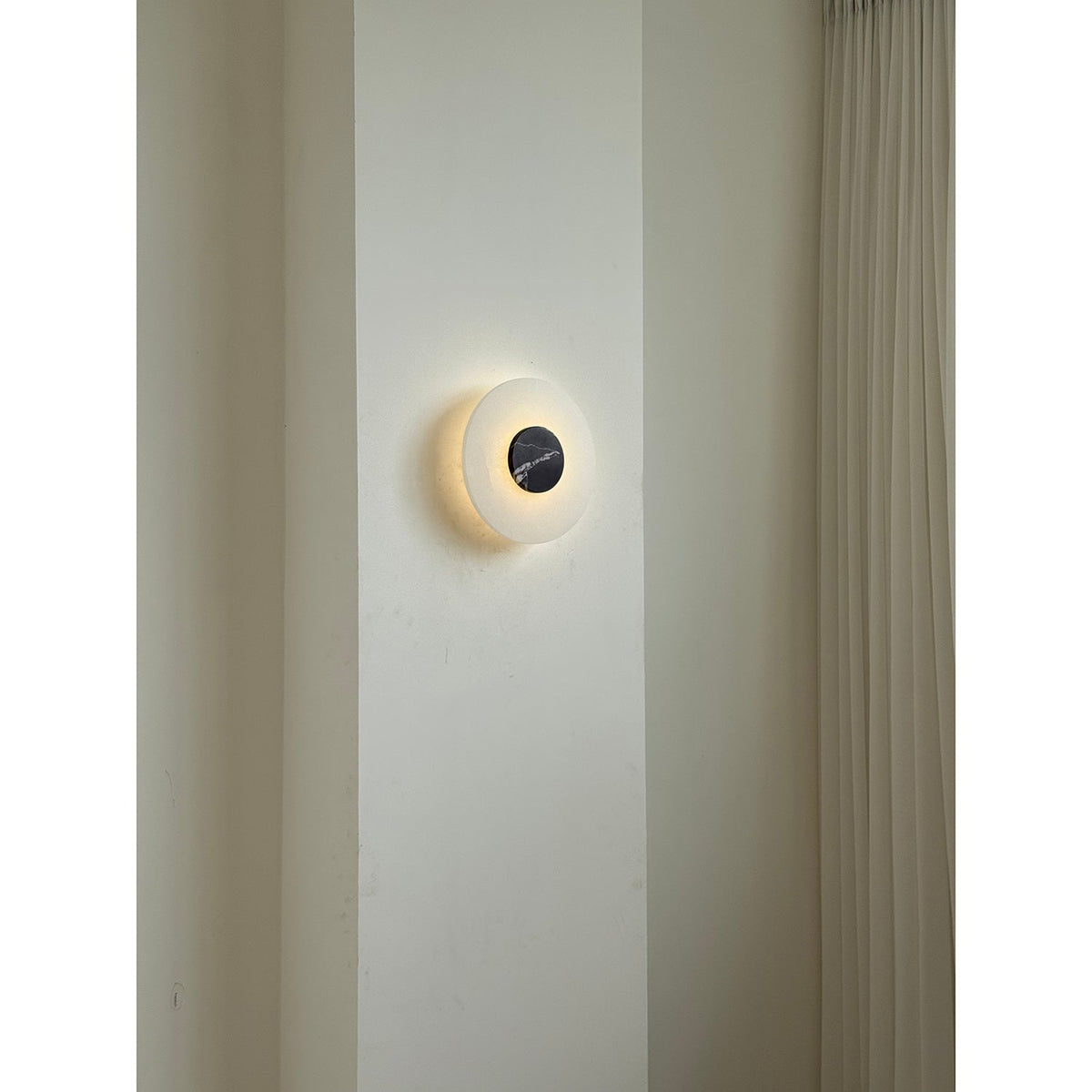 Alba Alabaster Wall Lamp – Natural Alabaster & Stone Modern LED Wall Sconce