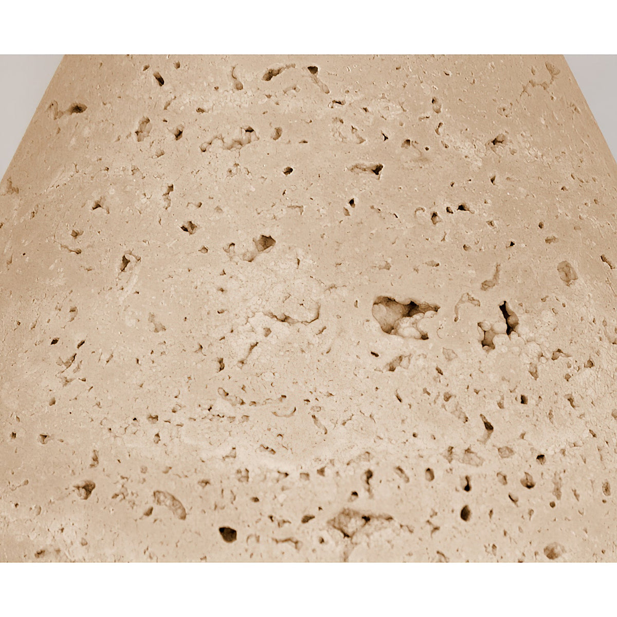 Aldex Pendant Lamp – Natural Travertine Conical Shades & Linear Modern Pendant Light