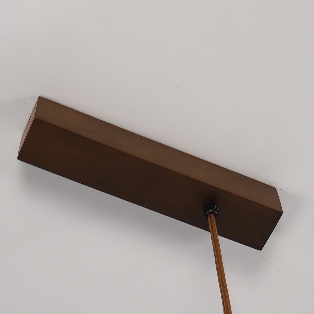 Aldex Pendant Lamp – Natural Travertine Conical Shades & Linear Modern Pendant Light