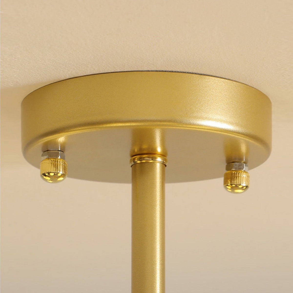 Alessio Globe Chandelier – Fine-Grained Brass & Spherical Glass Modern Chandelier