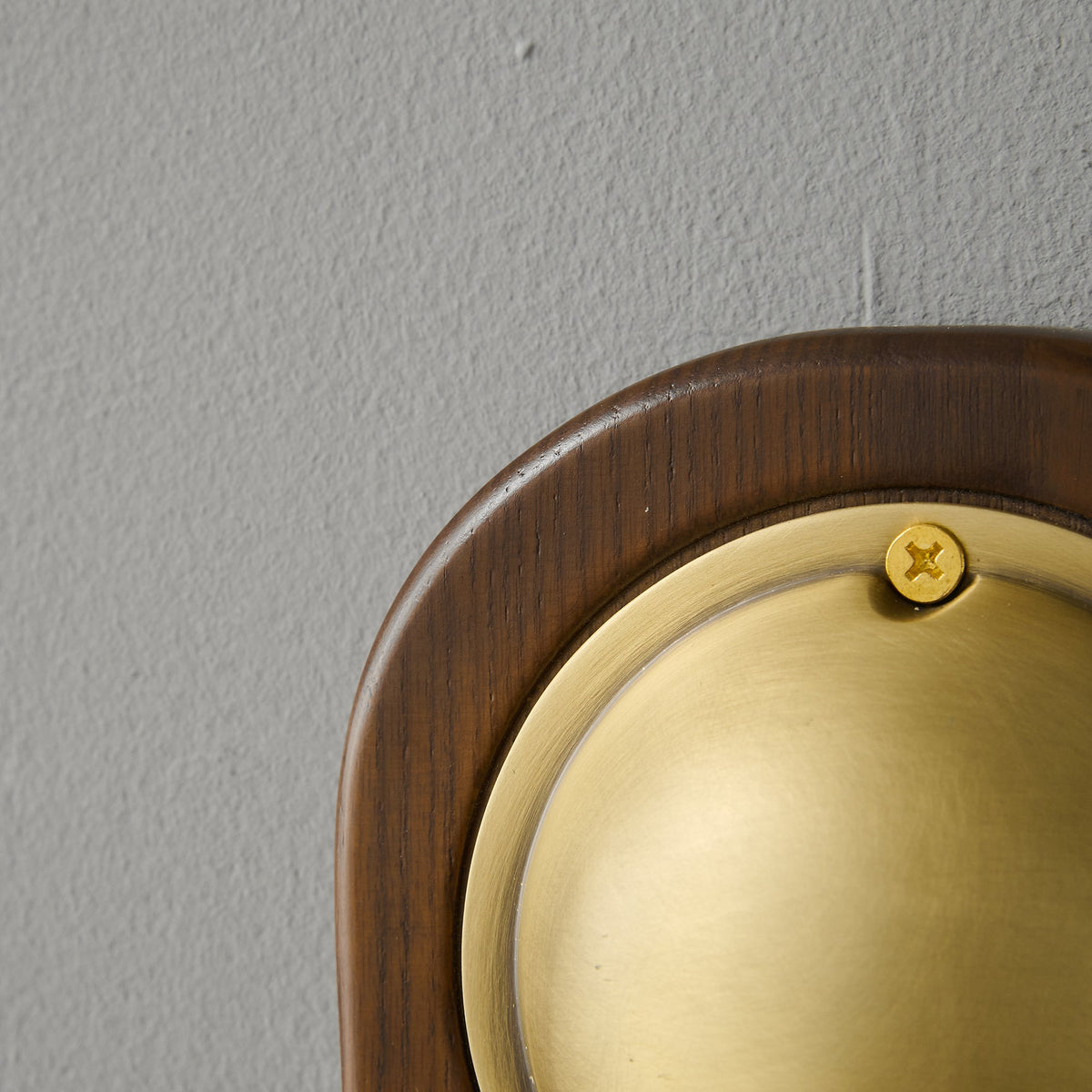 Alfi Wall Lamp – Natural Ash Wood & Metallic Shade Modern Wall Sconce