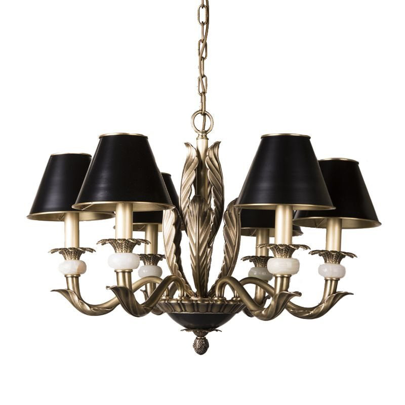 Alicia Chandelier – Refined Brass & Multi-Head Classic Modern Chandelier