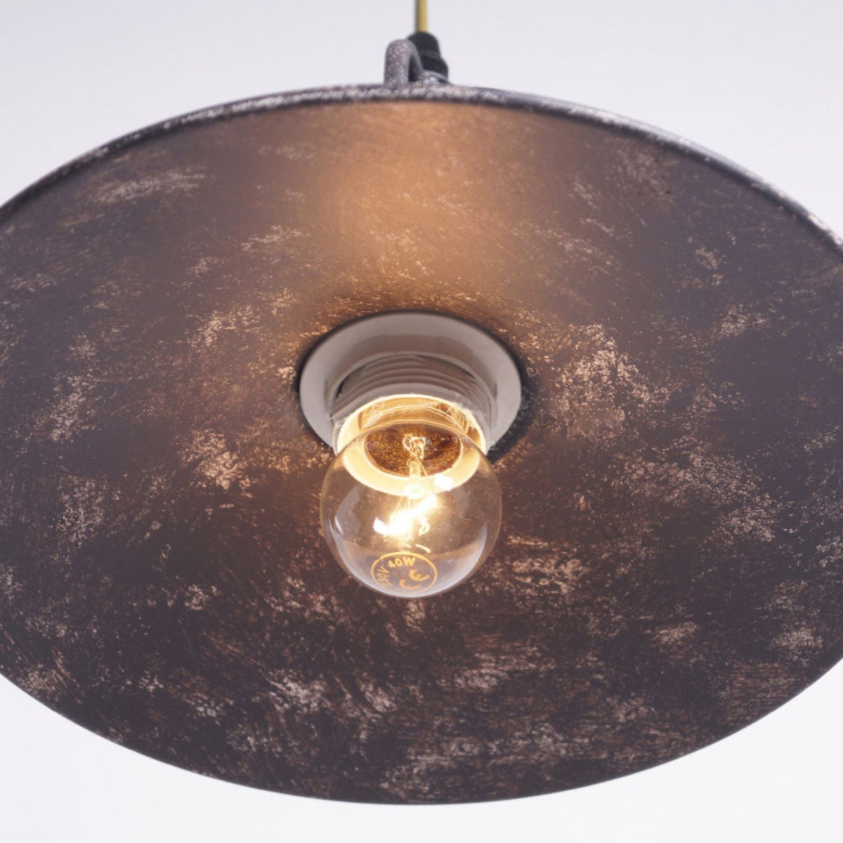 Allentown Pendant Light – Utilitarian Iron & Antique Gray Modern Task Pendant