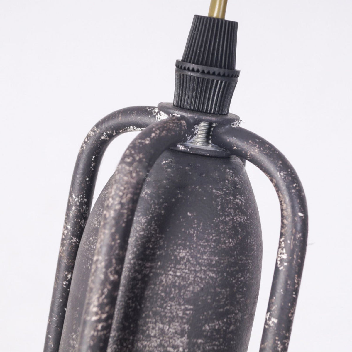 Allentown Pendant Light – Utilitarian Iron & Antique Gray Modern Task Pendant