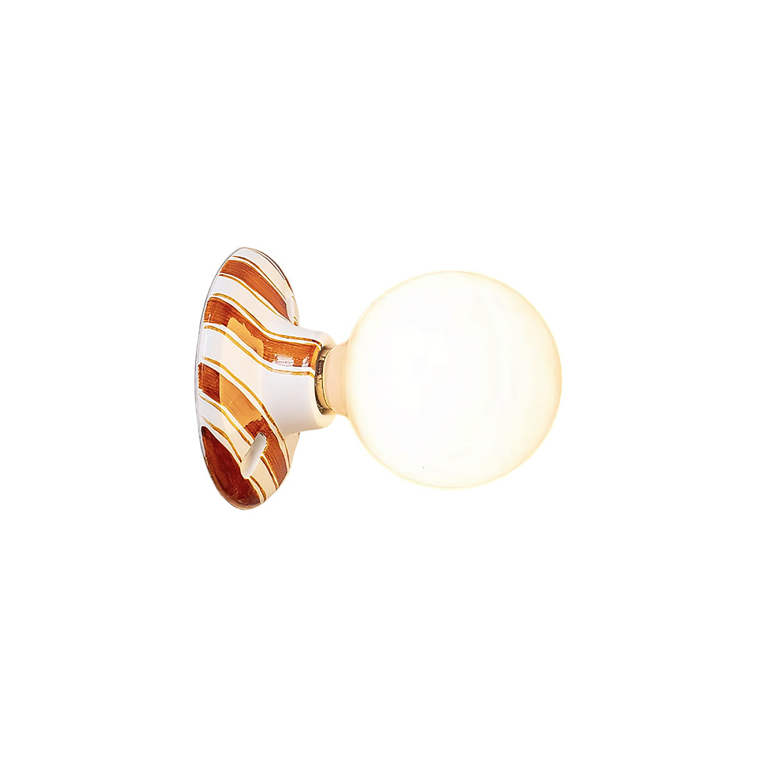 Ambrette Wall Lamp – Clean Ceramic Silhouette & Minimalist Modern Wall Sconce