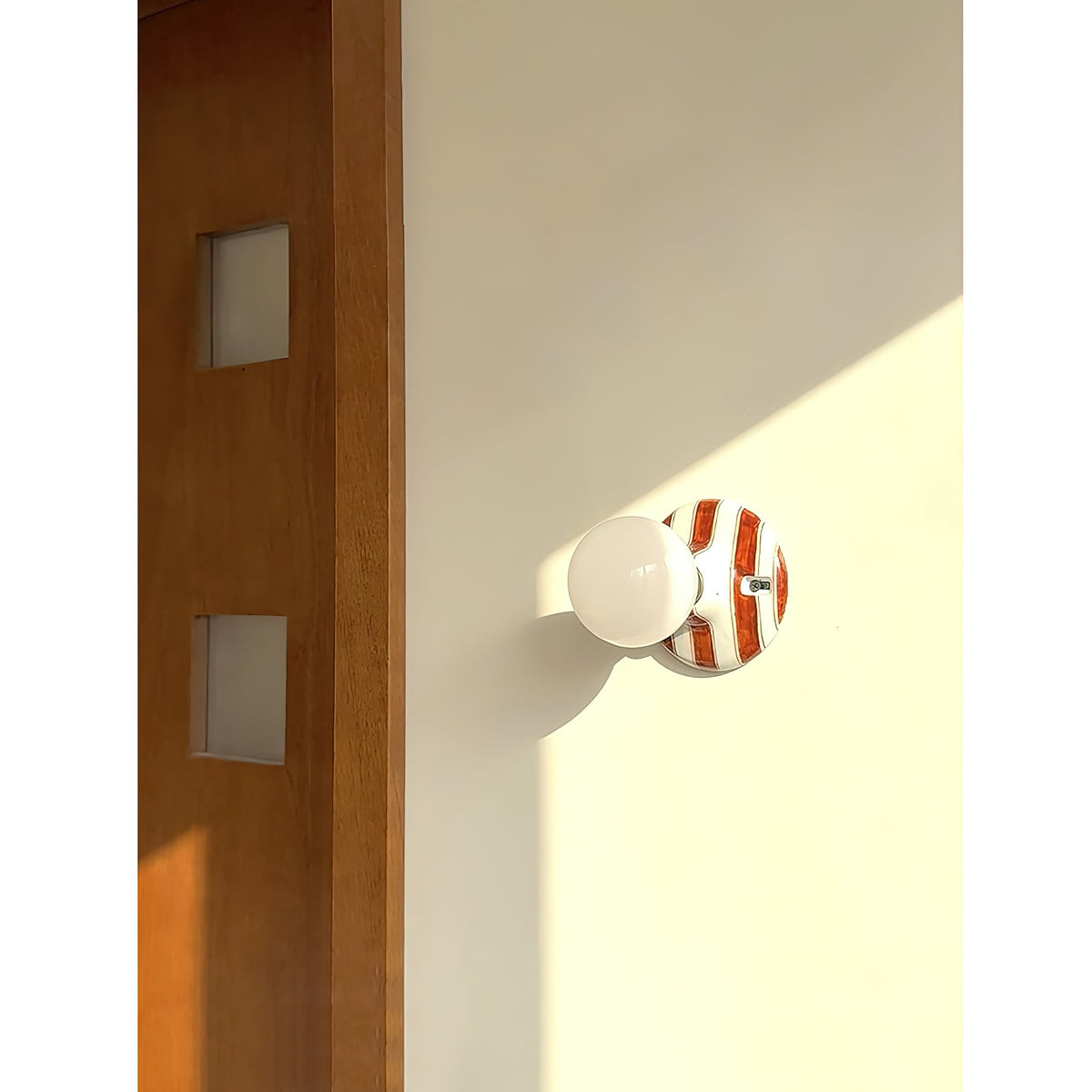 Ambrette Wall Lamp – Clean Ceramic Silhouette & Minimalist Modern Wall Sconce