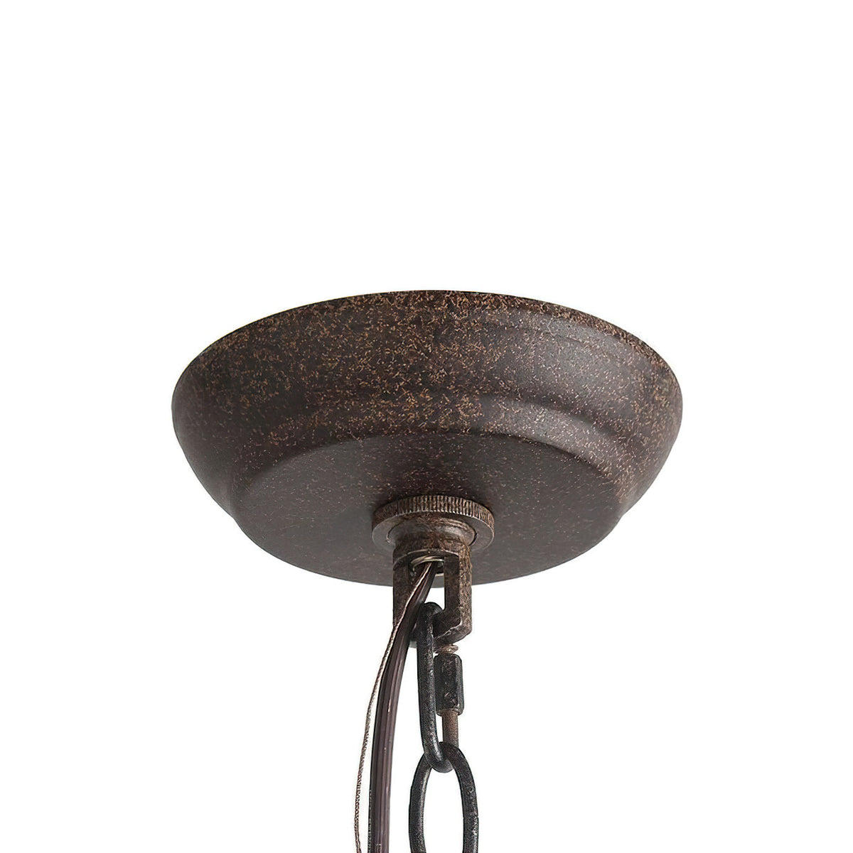 Andromeda 5-Light Chandelier – Handmade Wood & Iron French Country Chandelier