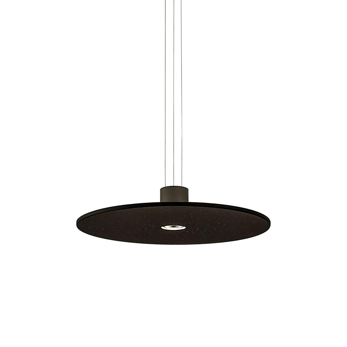 Andromeda Pendant Lamp – Dual-Lighting Metal Disc & Starry Sky Perforated Pendant