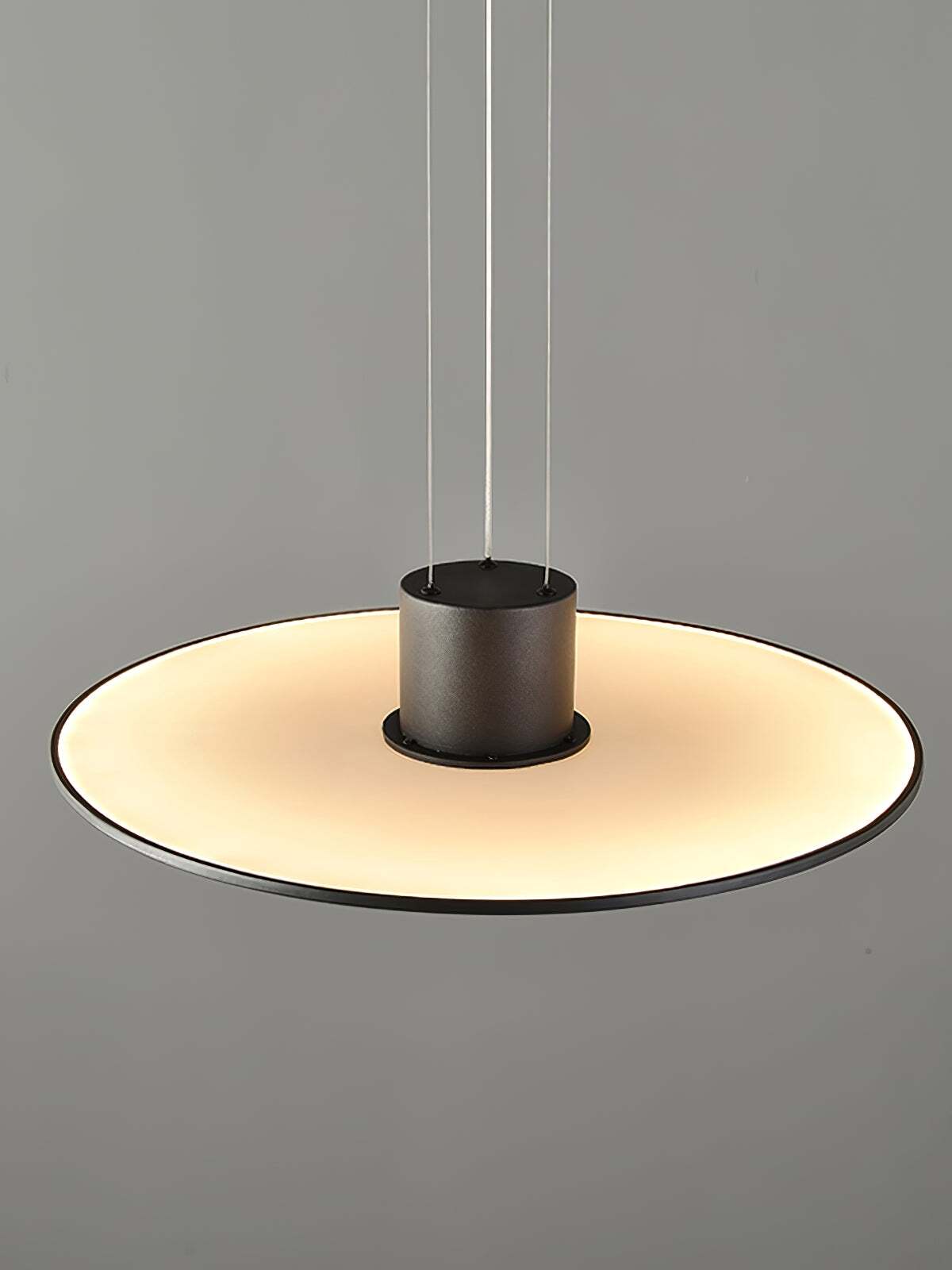 Andromeda Pendant Lamp – Dual-Lighting Metal Disc & Starry Sky Perforated Pendant