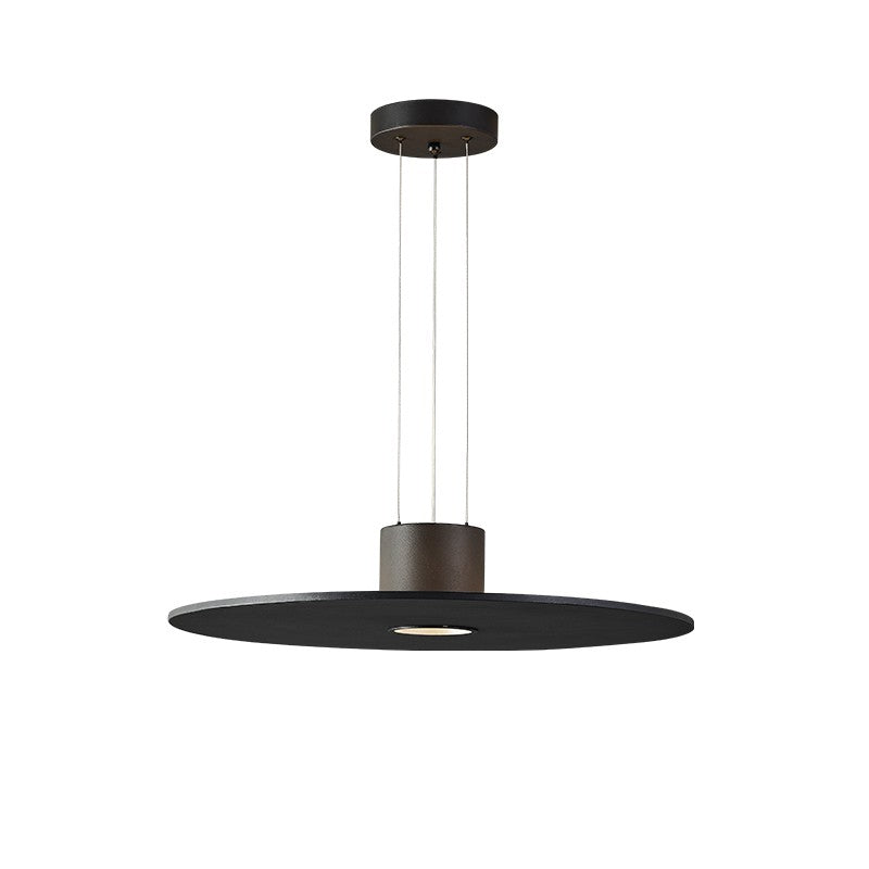 Andromeda Pendant Lamp – Dual-Lighting Metal Disc & Starry Sky Perforated Pendant