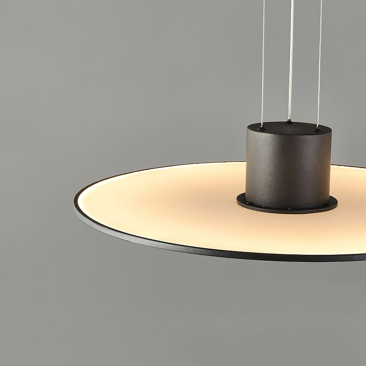 Andromeda Pendant Lamp – Dual-Lighting Metal Disc & Starry Sky Perforated Pendant