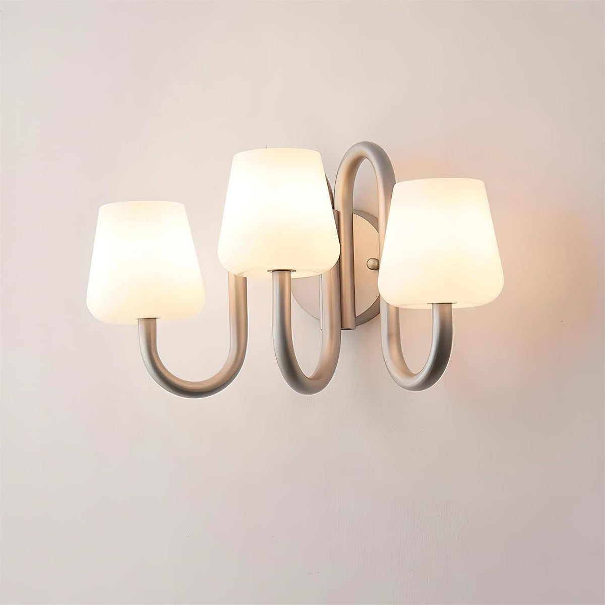 Apollo Wall Lamp – Sleek Aluminum & Glass Multi-Head Wall Sconce