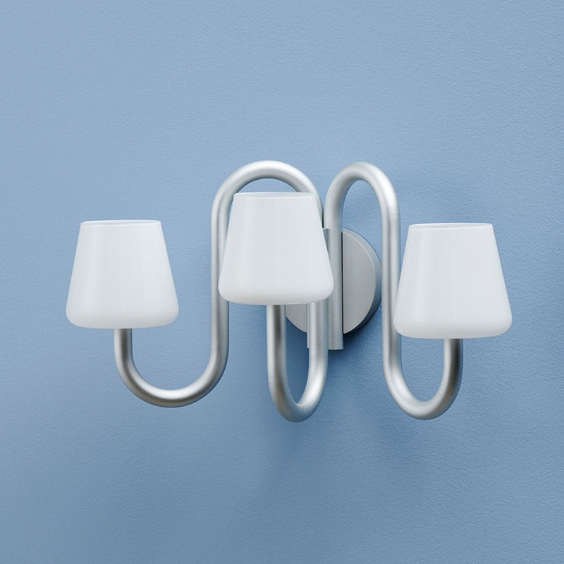 Apollo Wall Lamp – Sleek Aluminum & Glass Multi-Head Wall Sconce