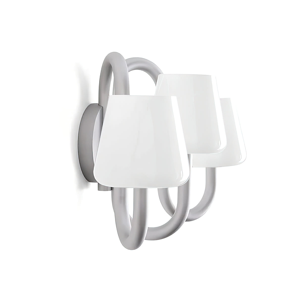 Apollo Wall Lamp – Sleek Aluminum & Glass Multi-Head Wall Sconce