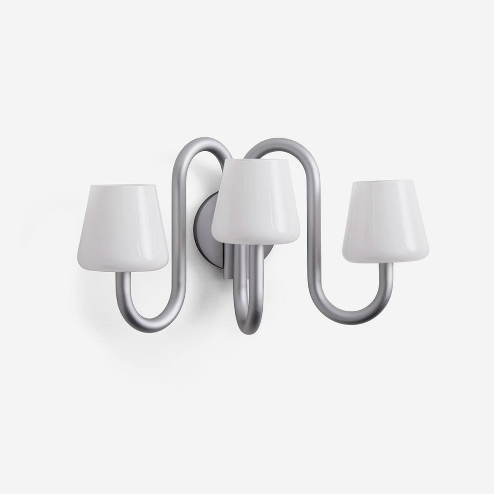 Apollo Wall Lamp – Sleek Aluminum & Glass Multi-Head Wall Sconce