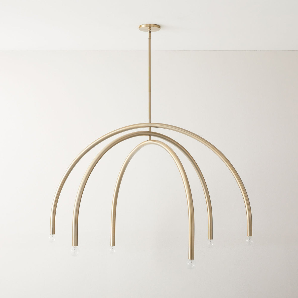 Hadden Chandelier - Adjustable Rotating Brass Arms Modern Minimalist Chandelier