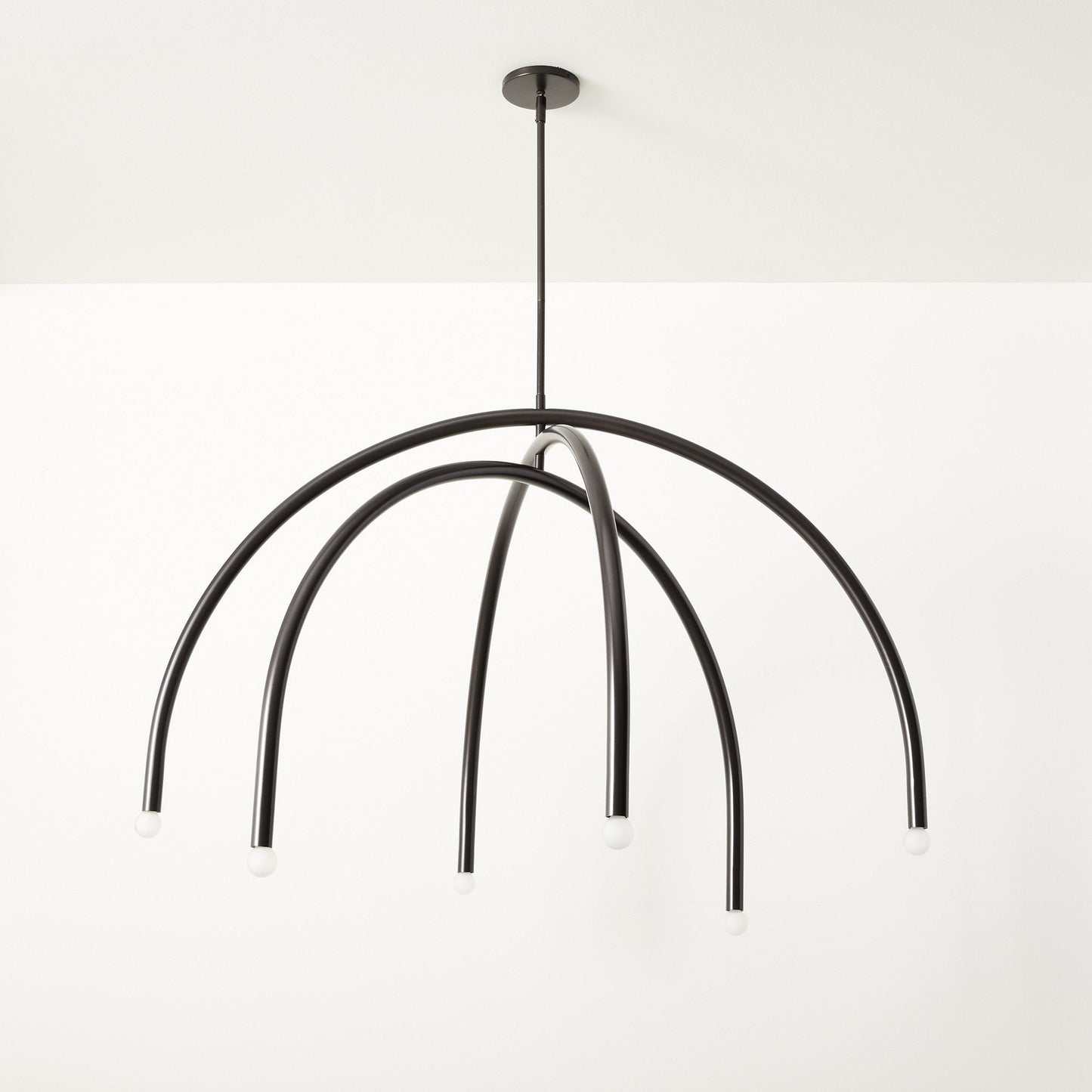 Hadden Chandelier - Adjustable Rotating Brass Arms Modern Minimalist Chandelier