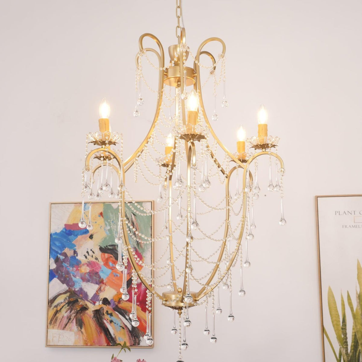Arcadia Chandelier – Stunning Glass Jewel & Bowl Chandelier