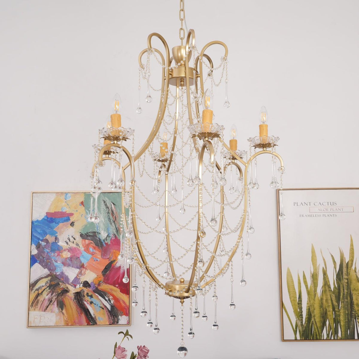 Arcadia Chandelier – Stunning Glass Jewel & Bowl Chandelier