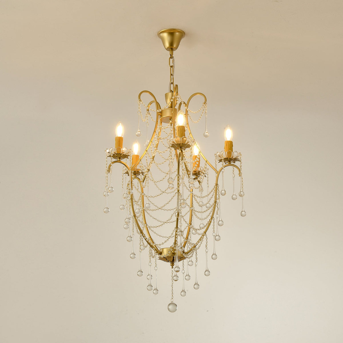 Arcadia Chandelier – Stunning Glass Jewel & Bowl Chandelier