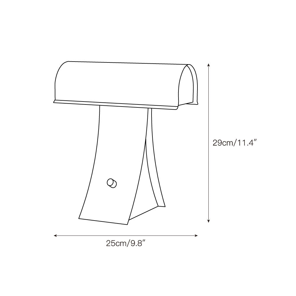 Archive Table Lamp – Contemporary Metal & Minimalist Task Accent Light