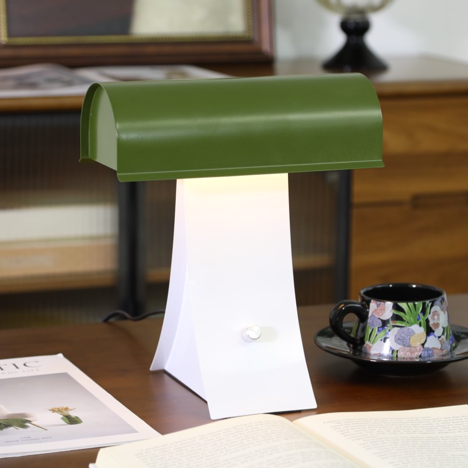 Archive Table Lamp – Contemporary Metal & Minimalist Task Accent Light