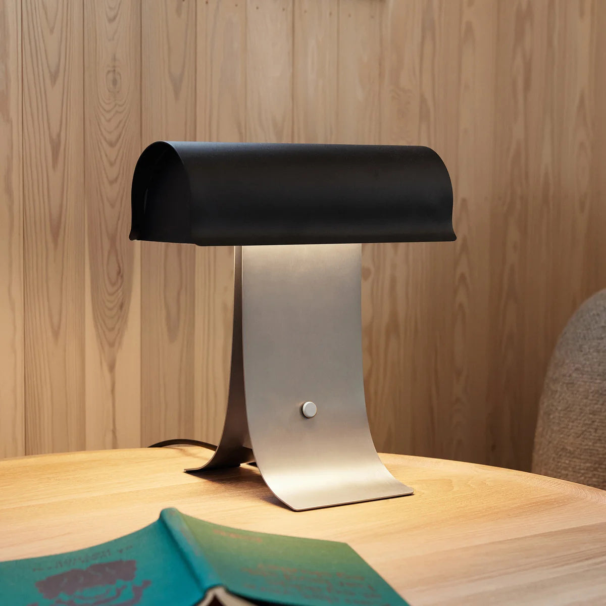 Archive Table Lamp – Contemporary Metal & Minimalist Task Accent Light