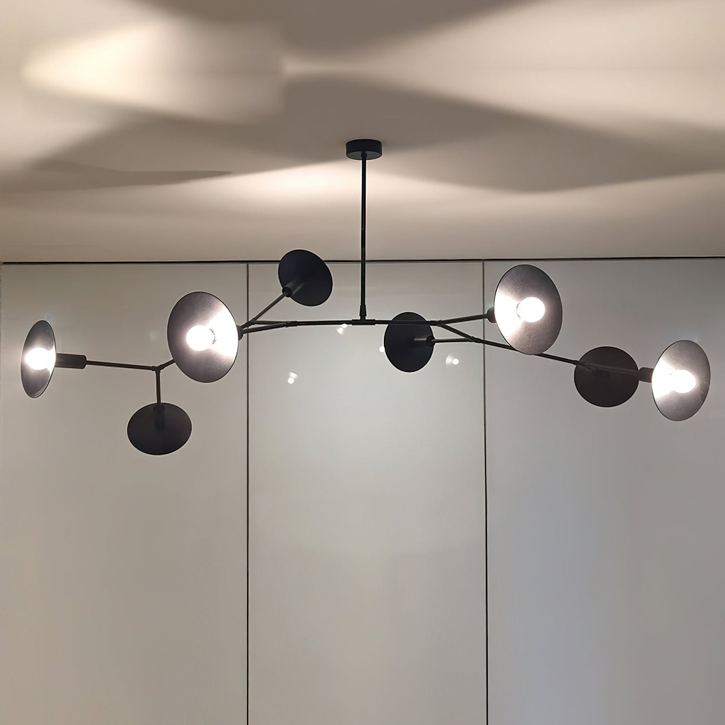 Armature Chandelier | Luxury Handcrafted Machined Brass Articulating Light