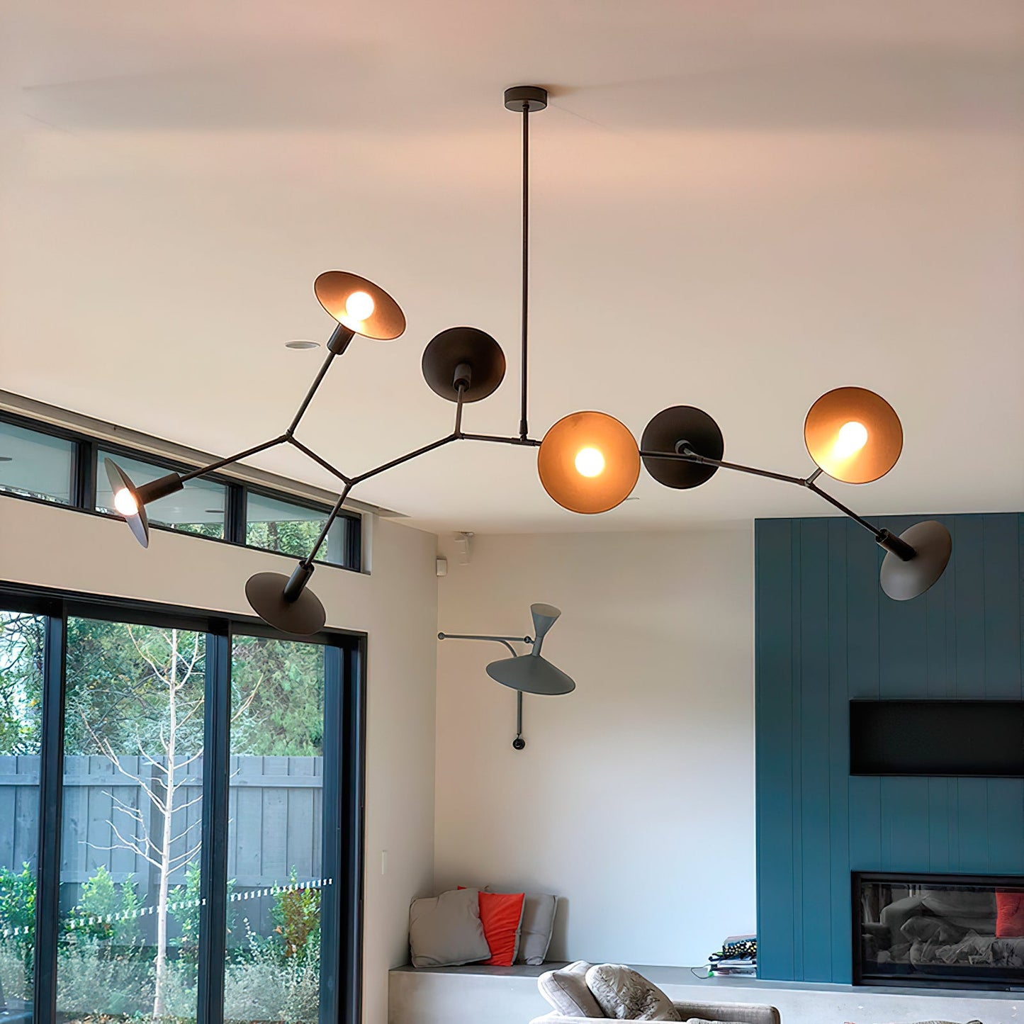 Armature Chandelier | Luxury Handcrafted Machined Brass Articulating Light