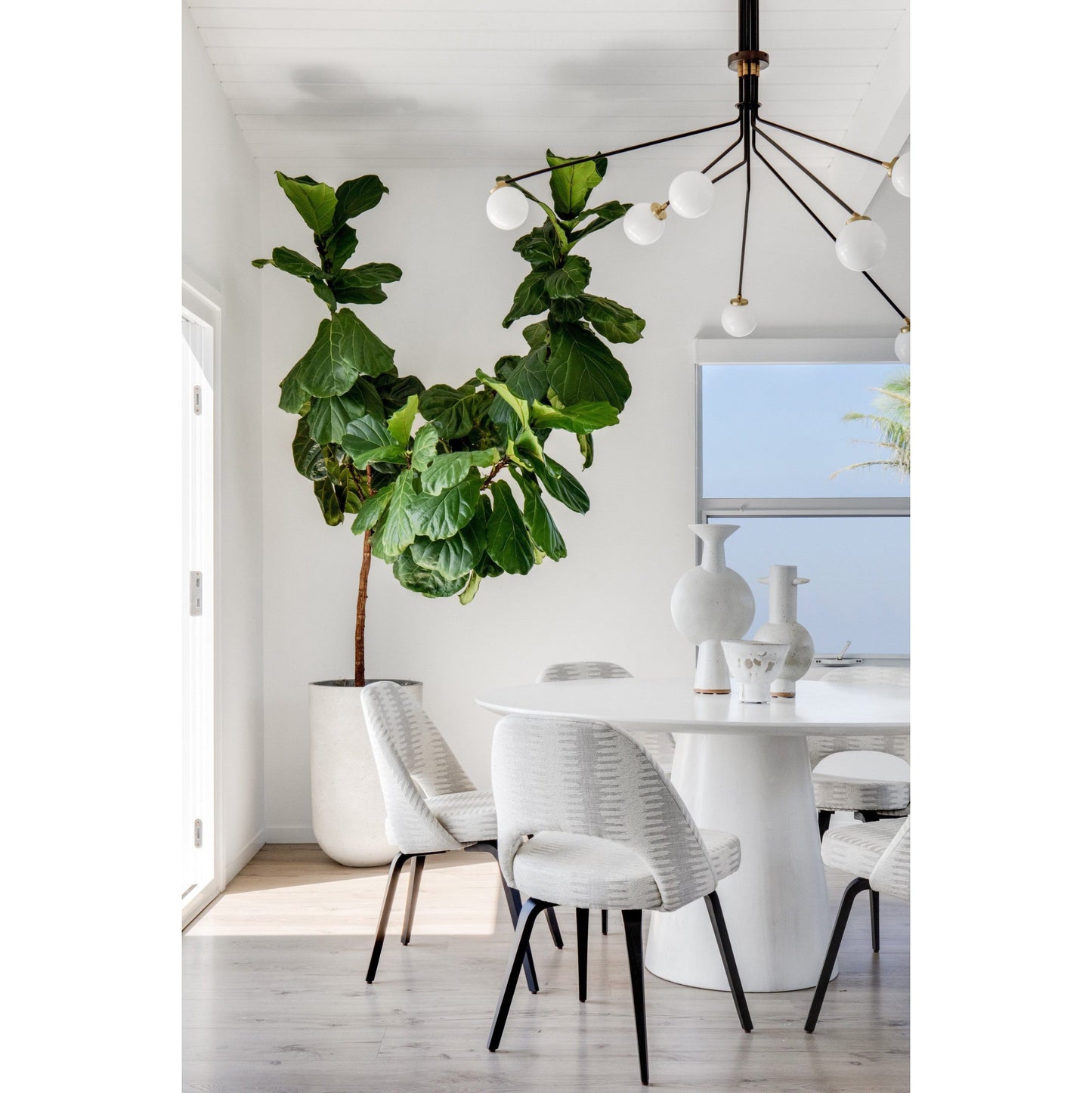 Array Ceiling Lamp | Luxury 1960s Italian-Inspired Rotating Brass Chandelier