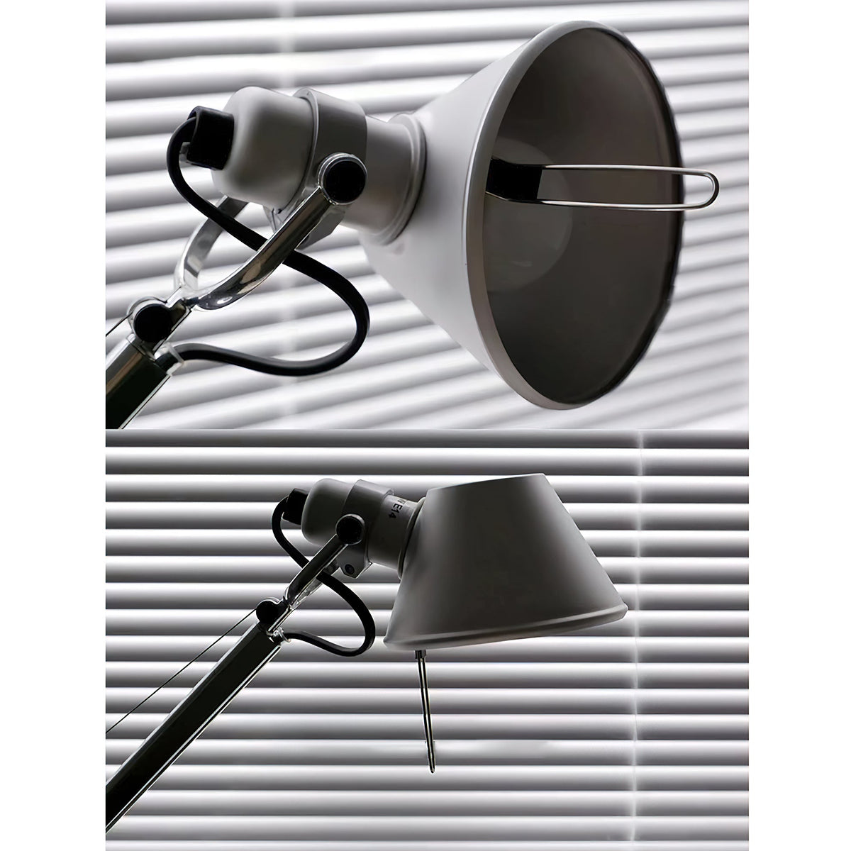 Brady Rocker Arm Plug-in Sconce – Adjustable Aluminum Swing-Arm Reading Wall Light