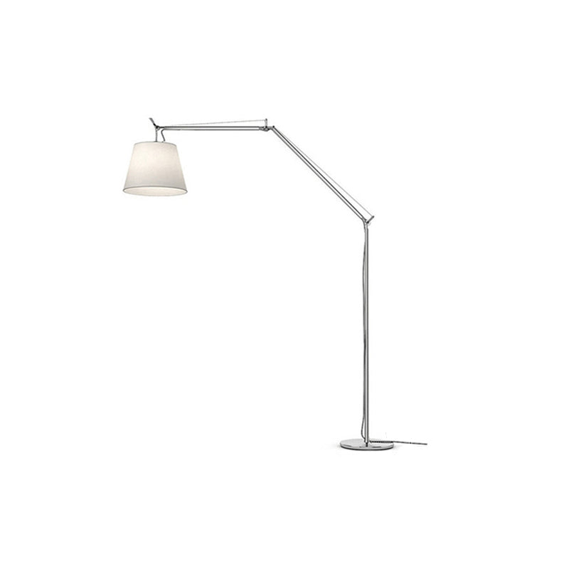 Artemide Floor Lamp | Luxury Cantilevered Aluminum & Parchment Standing Light