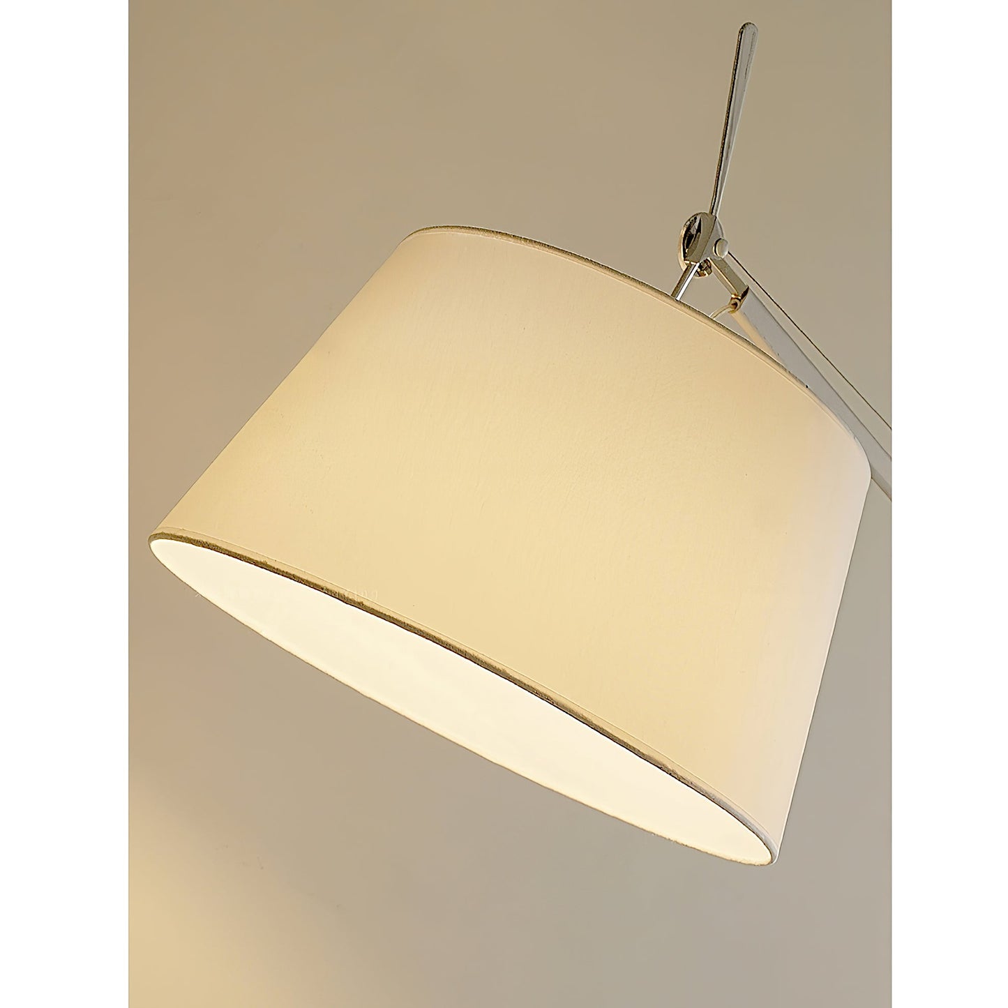 Artemide Floor Lamp | Luxury Cantilevered Aluminum & Parchment Standing Light