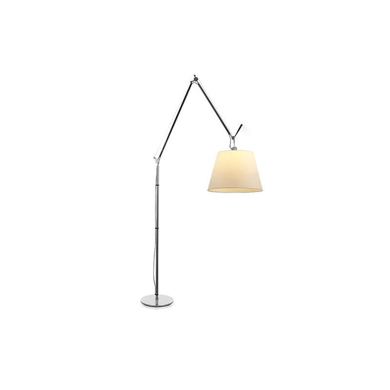 Artemide Floor Lamp | Luxury Cantilevered Aluminum & Parchment Standing Light