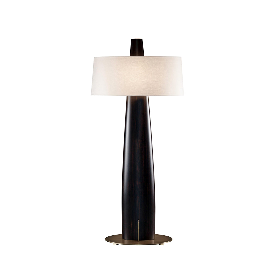 Arteriors Truxton Floor Lamp | Luxury 67-Inch Iron & Linen Drum Shade Light