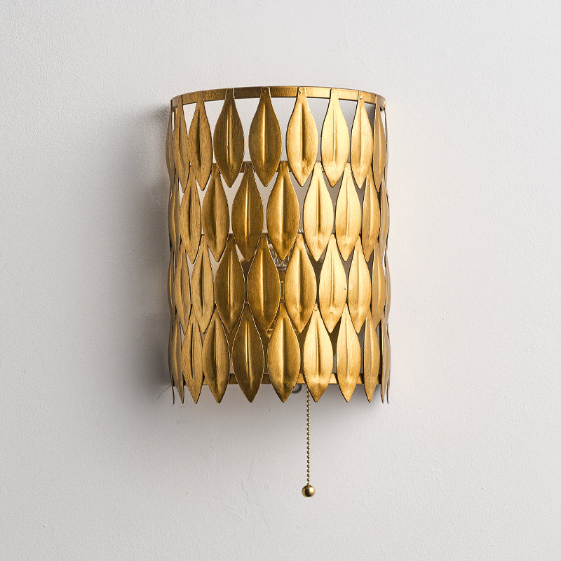Artus Wall Lamp | Modern Minimalist Antique Gold Iron Sconce