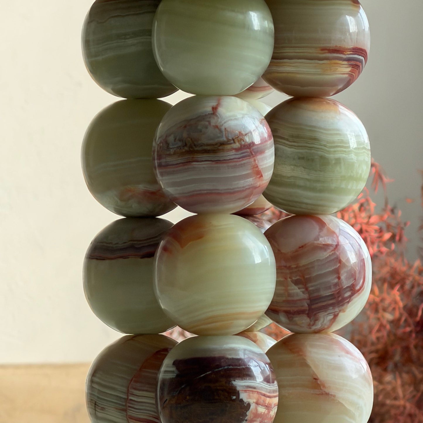 Atalaya Table Lamp | Luxury Natural Cyan Jade & Mirror Gold Statement Light