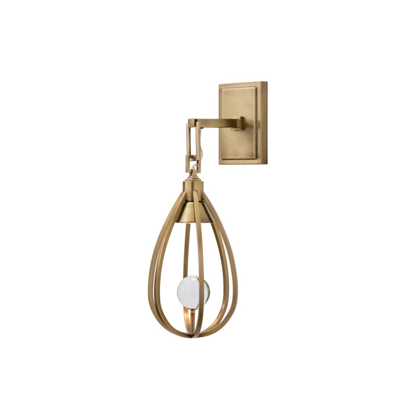 Athena Wall Lamp | Luxury Jewelry-Inspired Brass & Crystal Sconce