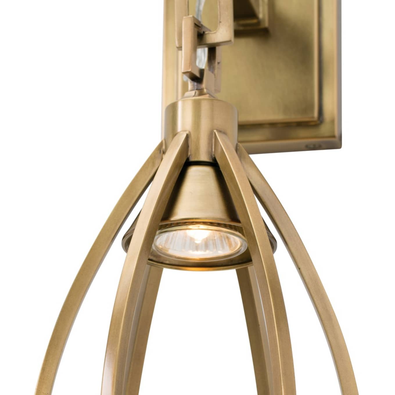 Athena Wall Lamp | Luxury Jewelry-Inspired Brass & Crystal Sconce