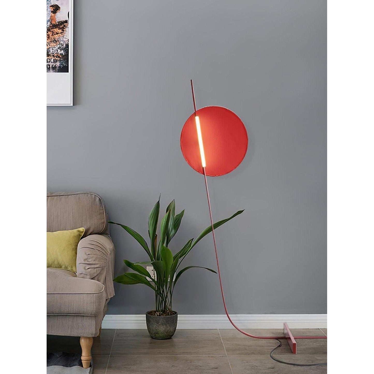 Athletes Floor Lamp | Oversized Sculptural Modern Art Standing Light
