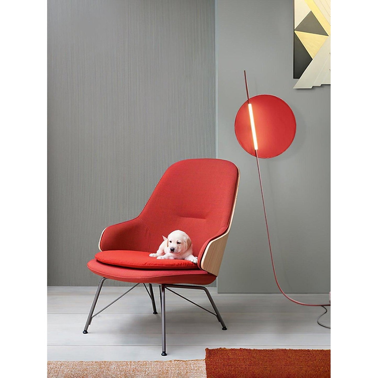 Athletes Floor Lamp | Oversized Sculptural Modern Art Standing Light
