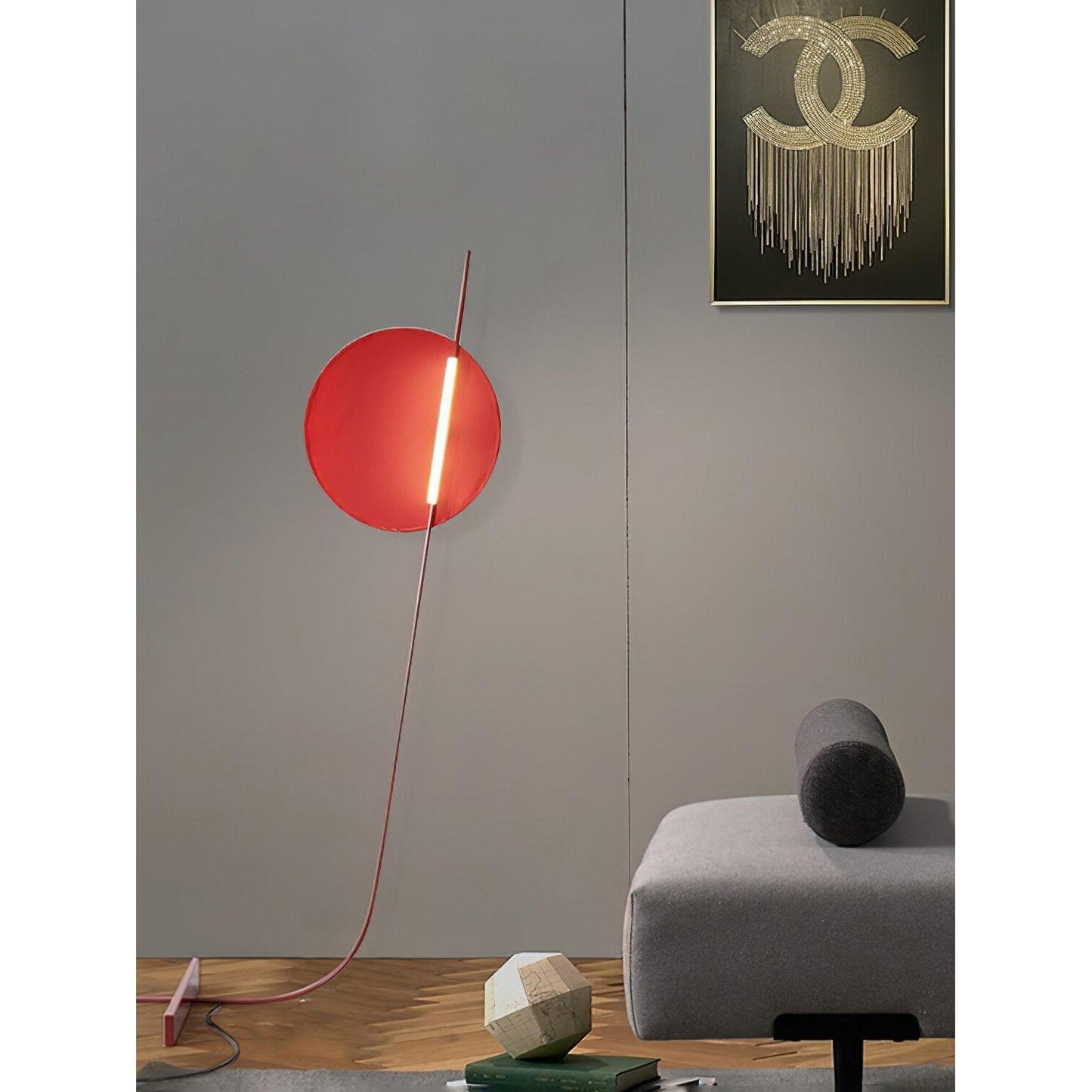 Athletes Floor Lamp | Oversized Sculptural Modern Art Standing Light