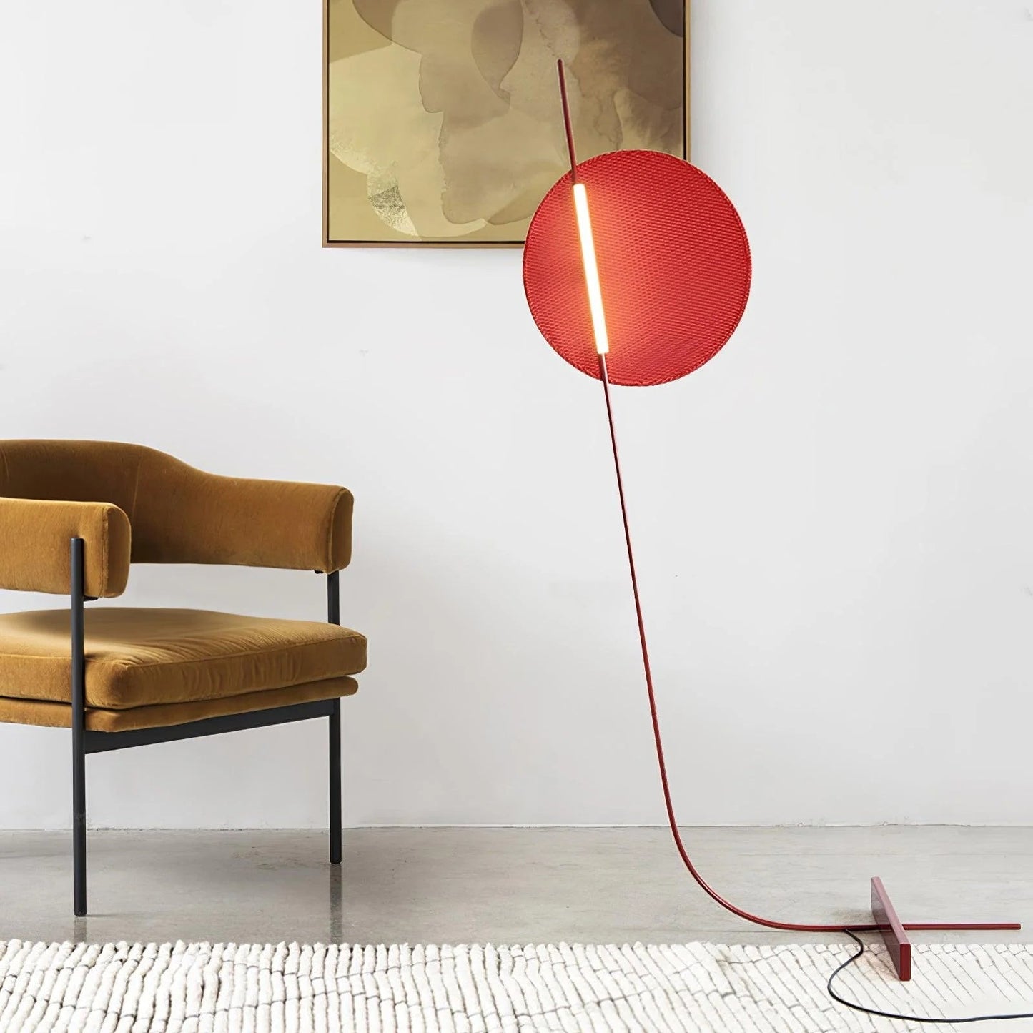 Athletes Floor Lamp | Oversized Sculptural Modern Art Standing Light