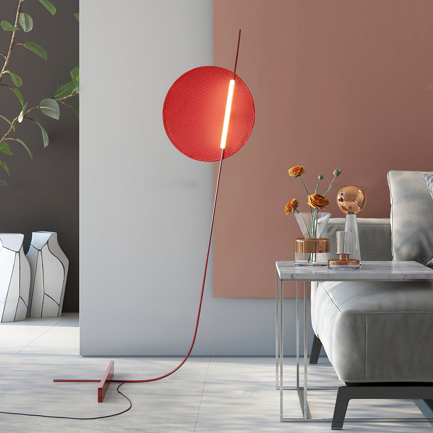 Athletes Floor Lamp | Oversized Sculptural Modern Art Standing Light