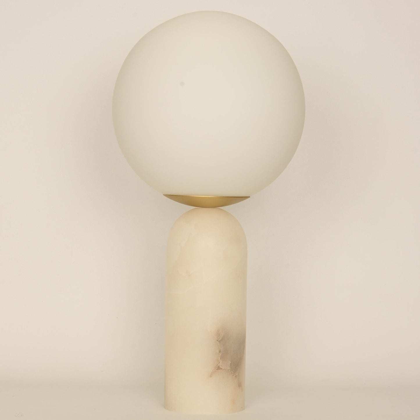 Atlas Table Lamp | Luxury Sculptural Marble & Glass Globe Statement Light